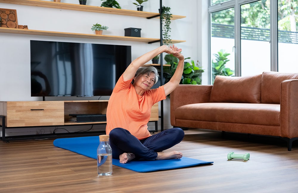senior yoga
