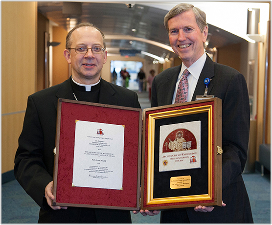 Holy Cross Health Receives The Archdiocese of Washington 75th Anniversary Cardinal's Award