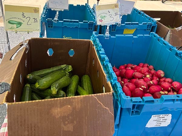 Market vegetables